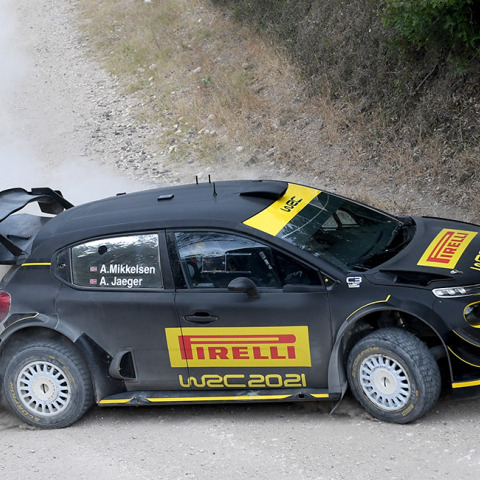 WRC Δοκιμές Pirelli