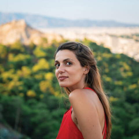 Η συγγραφέας Νάντια Δρακούλα © Θανάσης Καρατζάς