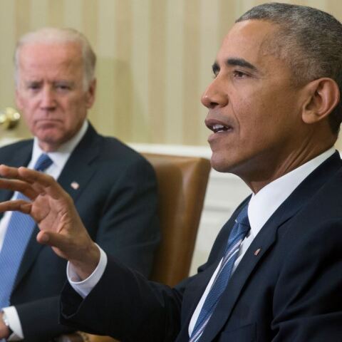 Μπάρακ Ομπάμα και Τζο Μπάιντεν 