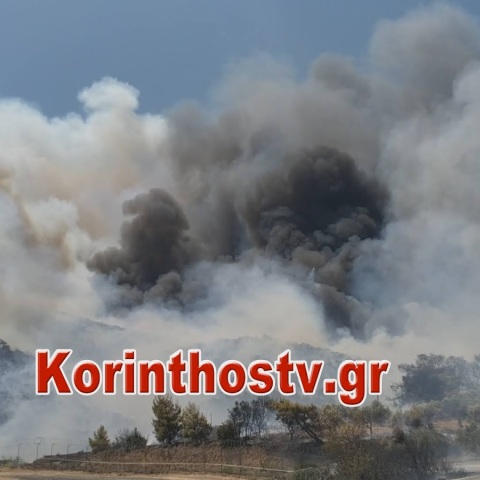 Φωτιά στις Κεχριές 