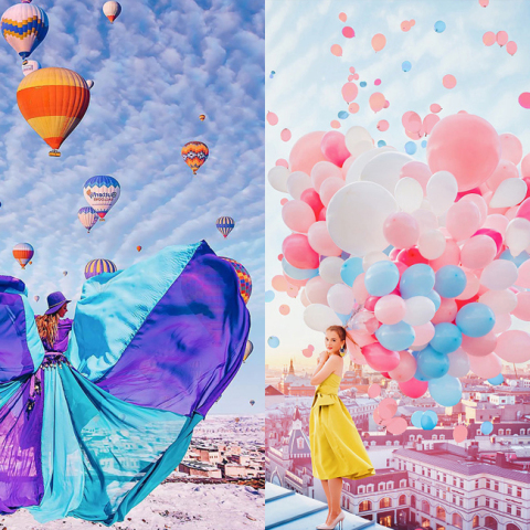 Kristina Makeeva: η φωτογράφος του instagram που συνδυάζει την μόδα με το ταξίδι στον λογαριασμό της.