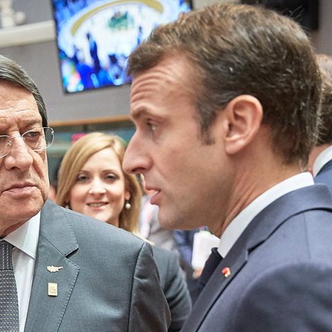 Νίκος Αναστασιάδης - Εμανουέλ Μακρόν 