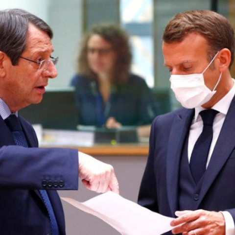 Νίκος Αναστασιάδης - Εμανουέλ Μακρόν