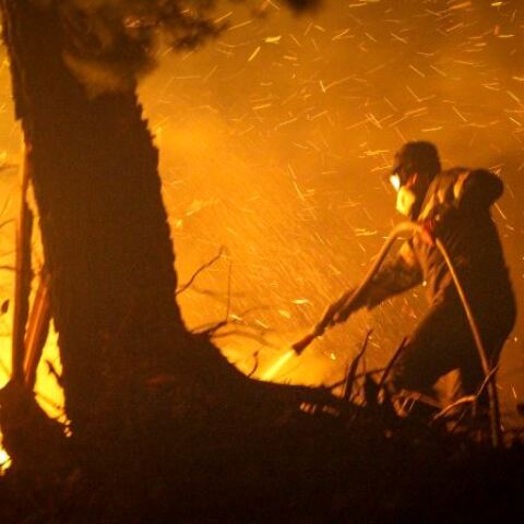 Φωτιά στις Κεχριές 