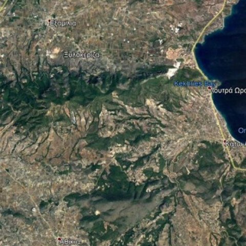 Φωτιά στις Κεχριές 