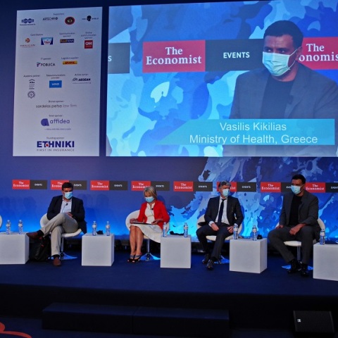 Βασίλης Κικίλιας στο συνέρδριο του Economist