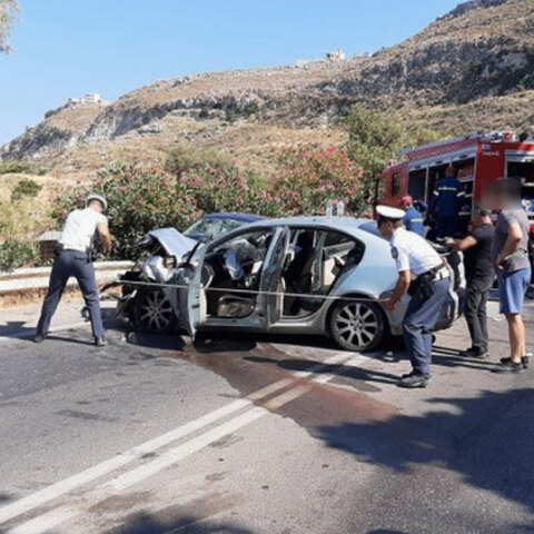 Τροχαίο δυστύχημα με μία νεκρή και δύο τραυματίες στο Ρέθυμνο Κρήτης
