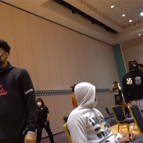 Παίκτες του ΝΒΑ στην περίφημη «φούσκα» του θεματικού πάρκου της Disney World