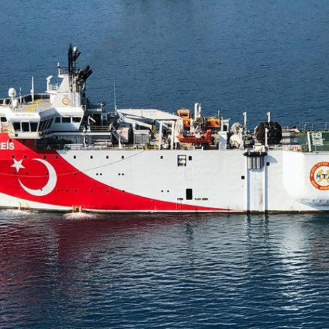 Το τουρκικό πλοίο Oruc Reis