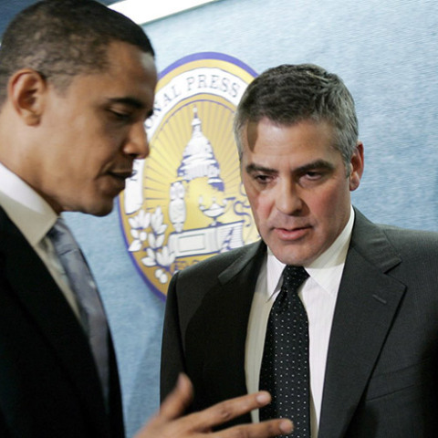 Μπαράκ Ομπάμα - Τζορτζ Κλούνεϊ 