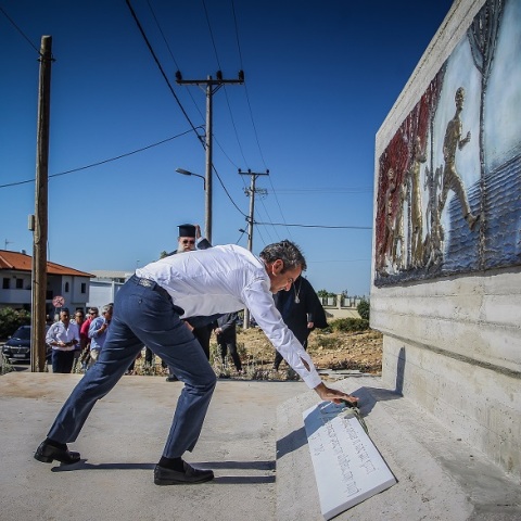 Κυριάκος Μητσοτάκης στο Μάτι 