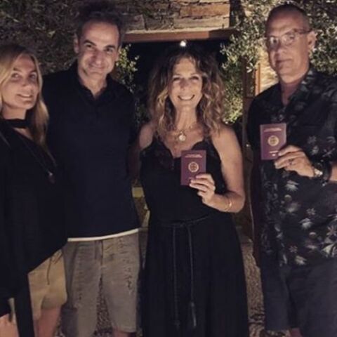 Μαρέβα Γκραμπόφσκι, Κυριάκος Μητσοτάκης, Ρίτα Γουίλσον, Τομ Χανκς