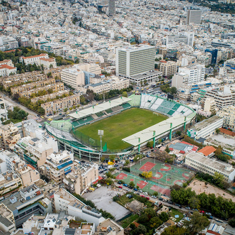 Το γήπεδο του Παναθηναϊκού στη Λεωφόρο Αλεξάνδρας