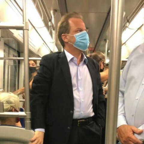 Δρομολόγιο του Μετρό ακολούθησε ο υπουργός Μεταφορών και Υποδομών Κώστας Αχ. Καραμανλής - Για να διαπιστώσει αν επικρατεί συνωστισμός