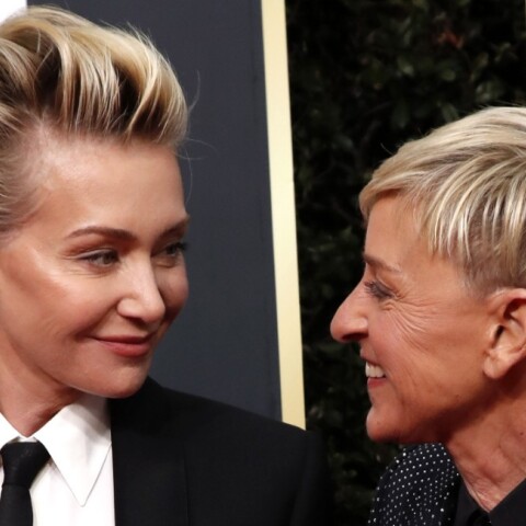 Έλεν ΝτεΤζένερις: Στο πλευρό της η σύντροφός της, Πόρσια Ντε Ρόσι