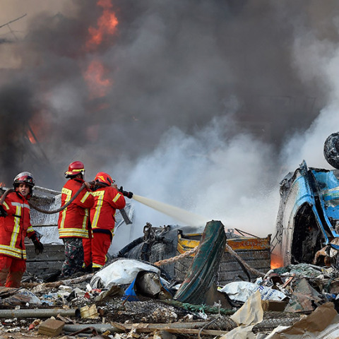 Φονική έκρηξη στον Λίβανο 