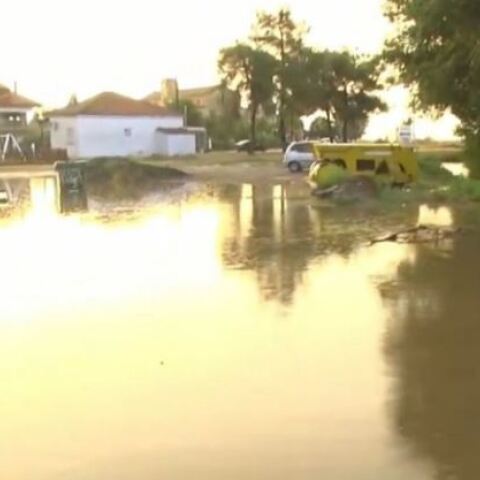 Πλημμύρες στον Λαγκαδά