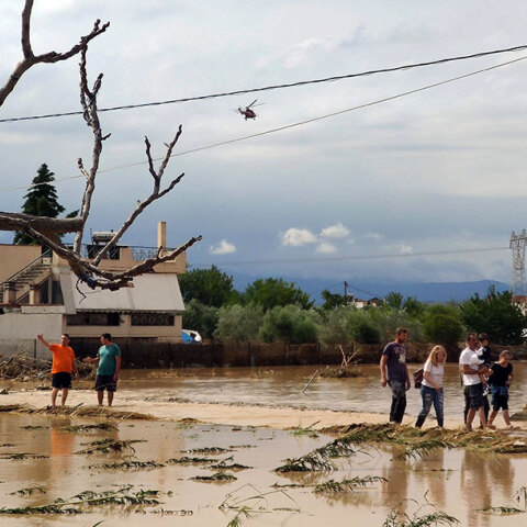 Κακοκαιρία με νεκρούς στην Εύβοια
