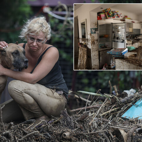 Κακοκαιρία στην Εύβοια: Οικισμός Μπούρτζι - Το χωριό που θάφτηκε στις λάσπες