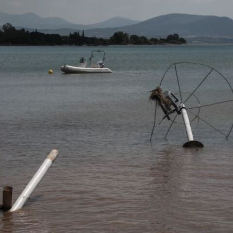 Πλημμύρες στην Εύβοια