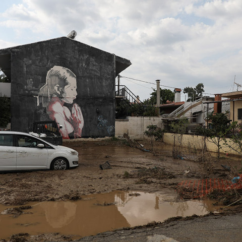 ΠΛΗΜΜΥΡΕΣ ΣΤΗΝ ΕΥΒΟΙΑ / ΚΑΤΑΣΤΡΟΦΕΣ ΣΤΟ ΜΠΟΥΡΤΖΙ 