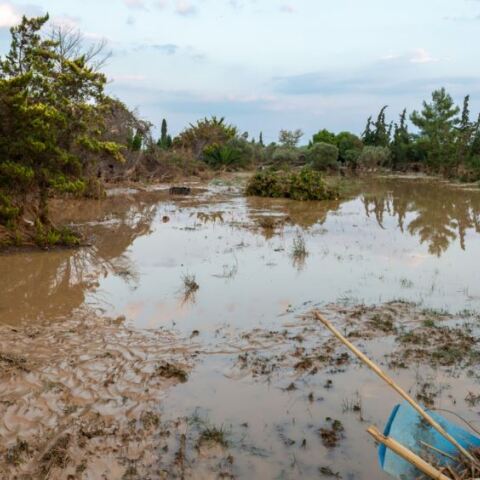 Πλημμύρες στην Εύβοια