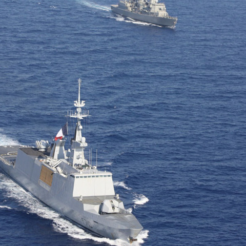 Κοινή ναυτική άσκηση Ελλάδας - Γαλλίας 