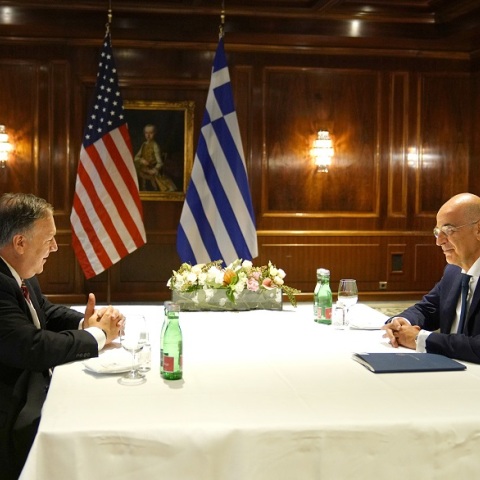 Νίκος Δένδιας - Μάικ Πομπέο