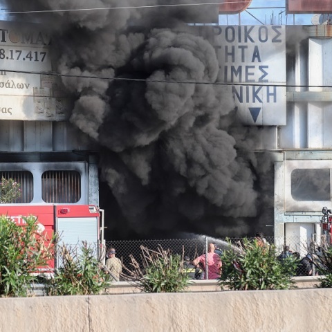 Φωτιά στην Μεταμόρφωση