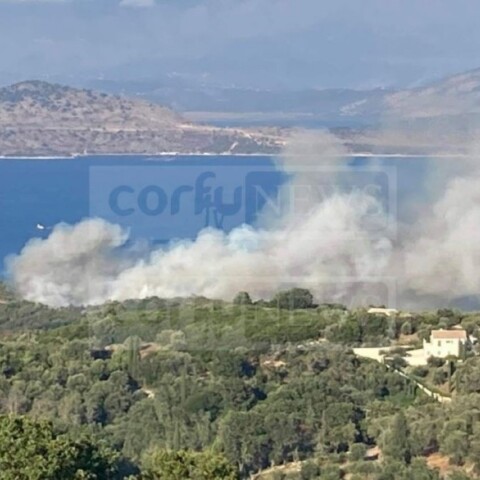 Φωτιά στην Κέρκυρα