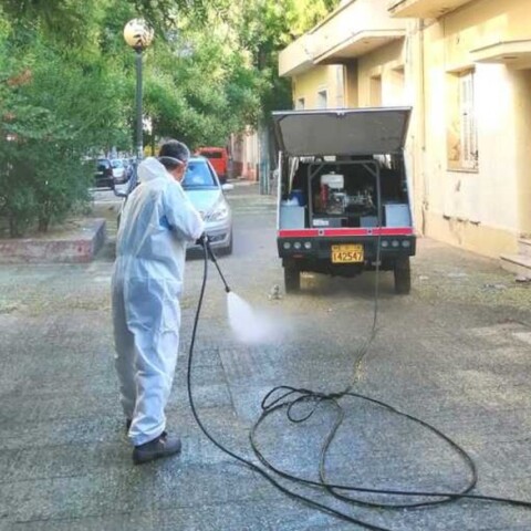 Δήμος Αθηναίων: Καθημερινές, μαζικές απολυμάνσεις στο κέντρο και τις γειτονιές (εικόνες)