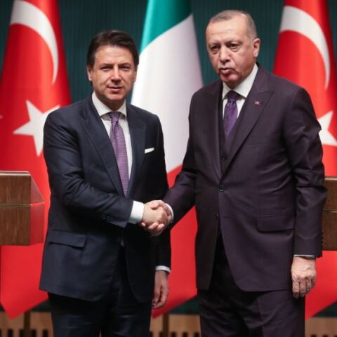 Τζουζέπε Κόντε- Ρετζέπ Ταγίπ Ερντογάν 