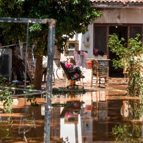 Πλημμύρες στην Εύβοια