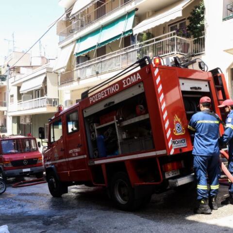 Φωτιά στην Κυψέλη