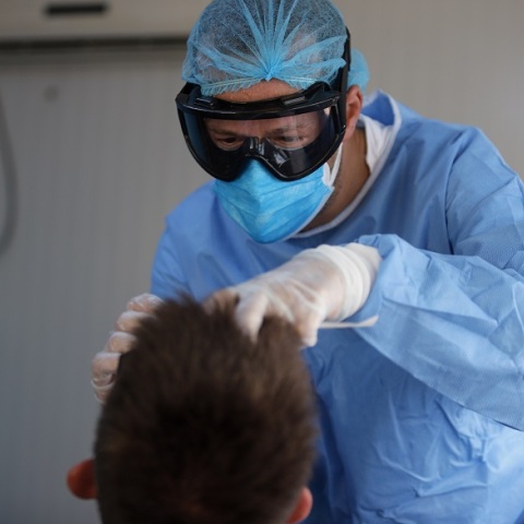 τεστ για τον κορωνοϊό