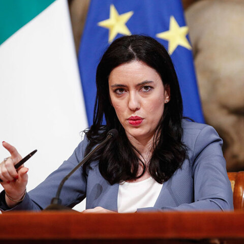Η υπουργός Παιδείας της Ιταλίας Λουτσία Ατσολίνα