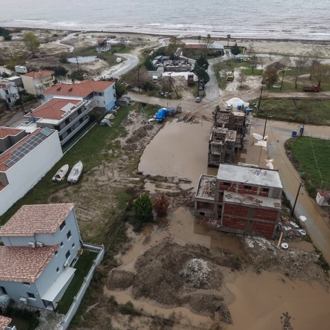 Καταστροφές στη Θάσο