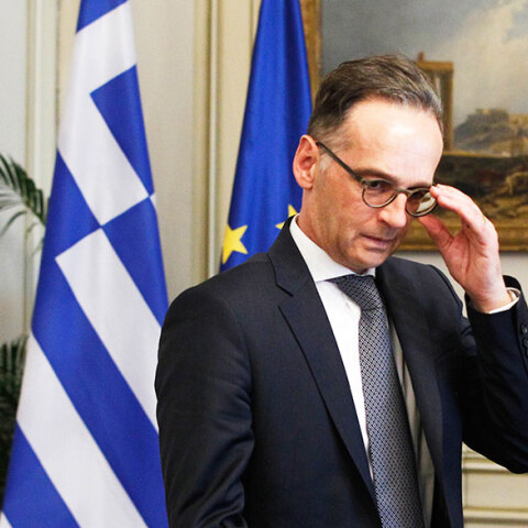 Ο υπουργός Εξωτερικών της Γερμανίας Χάικο Μάας έρχεται στην Αθήνα