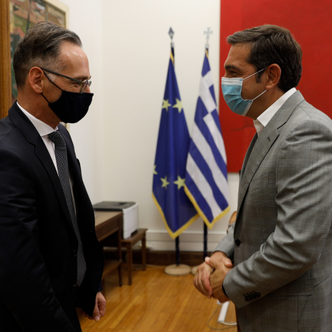 Χάικο Μάας- Αλέξης Τσίπρας 