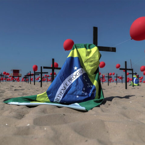 Κορωνοϊός: Στη δεύτερη θέση της λίστας η Βραζιλία με τους περισσότερους νεκρούς από Covid-19