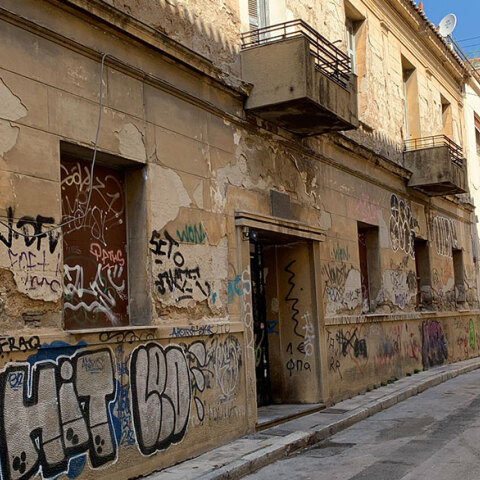 Το σπίτι του Κωστή Παλαμά στην Πλάκα - Εδώ ο ποιητής πέρασε τα τελευταία χρόνια της ζωής του