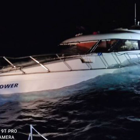 Επιχείρηση διάσωσης μεταναστών στη Χάλκη