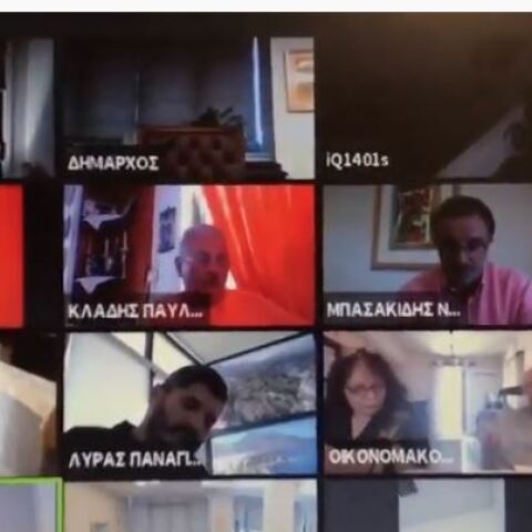 Δημοτικό συμβούλιο μέσω τηλεδιάσκεψης στην Καλαμάτα 