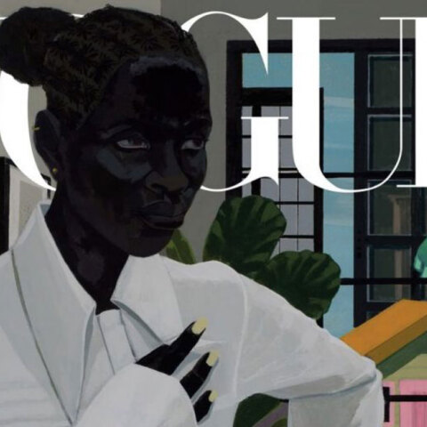 Το εξώφυλλο που φιλοτέχνησε ο Kerry James Marshall για τη Vogue Σεπτεμβρίου
