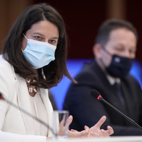 Η Νίκη Κεραμέως και ο Στέλιος Πέτσας 