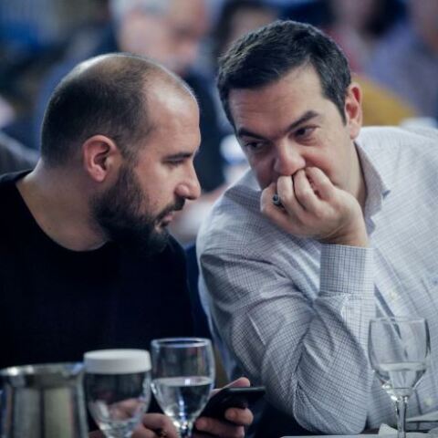 Δημήτρης Τζανακόπουλος- Αλέξης Τσίπρας 