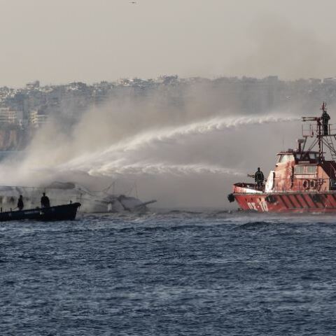 Πυρκαγιά σε σκάφος 