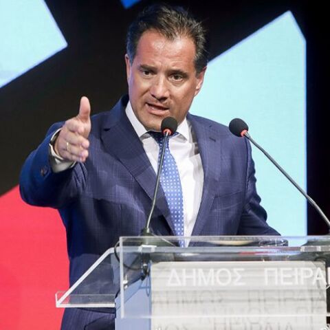 Ο υπουργός Ανάπτυξης και Επενδύσεων, Άδωνις Γεωργιάδης