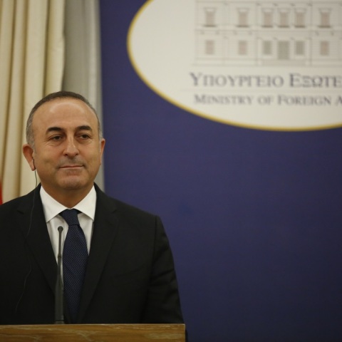 Ο υπουργός Εξωτερικών της Τουρκίας, Μεβλούτ Τσαβούσογλου