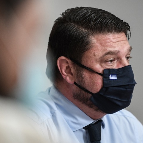 Ο υφυπουργός Πολιτικής Προστασίας, Νίκος Χαρδαλιάς